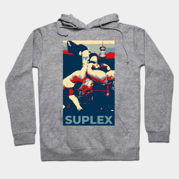 SUPLEX (Pro Wrestling) Hoodie by wls